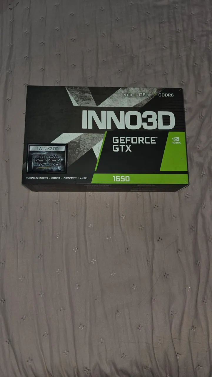 Placa de vídeo Nvidia Geforce GTX 1650 INNO3D