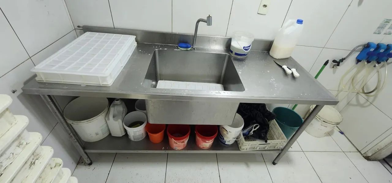 Bancada em inox Macom com Cuba  - Foto 3