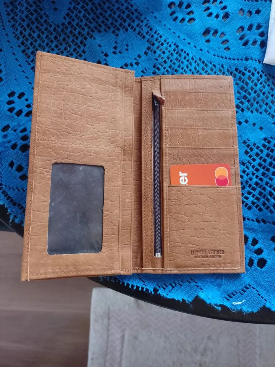 Carteira original Elephant  Leather - Foto 2