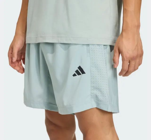 shorts adidas workout essentials base verde - Foto 4