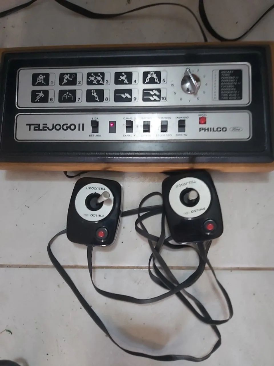 Vídeo game telejogo philco 2 - Foto 2