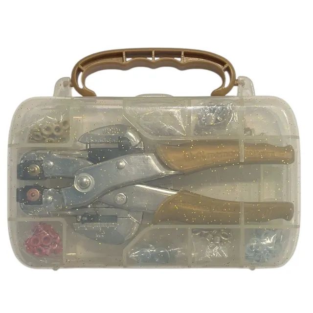 We R Memory Keepers Kit Big Bite + Crop A Dile  Anna Griffin Dourado - Foto 5