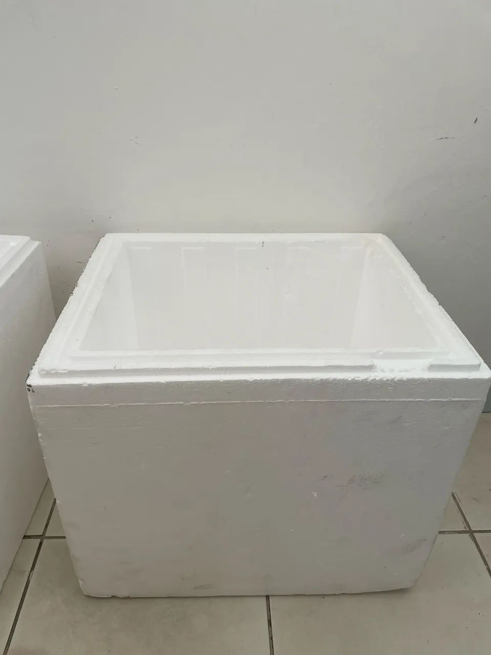 Caixa de isopor de 90 litros - 2 unidades 