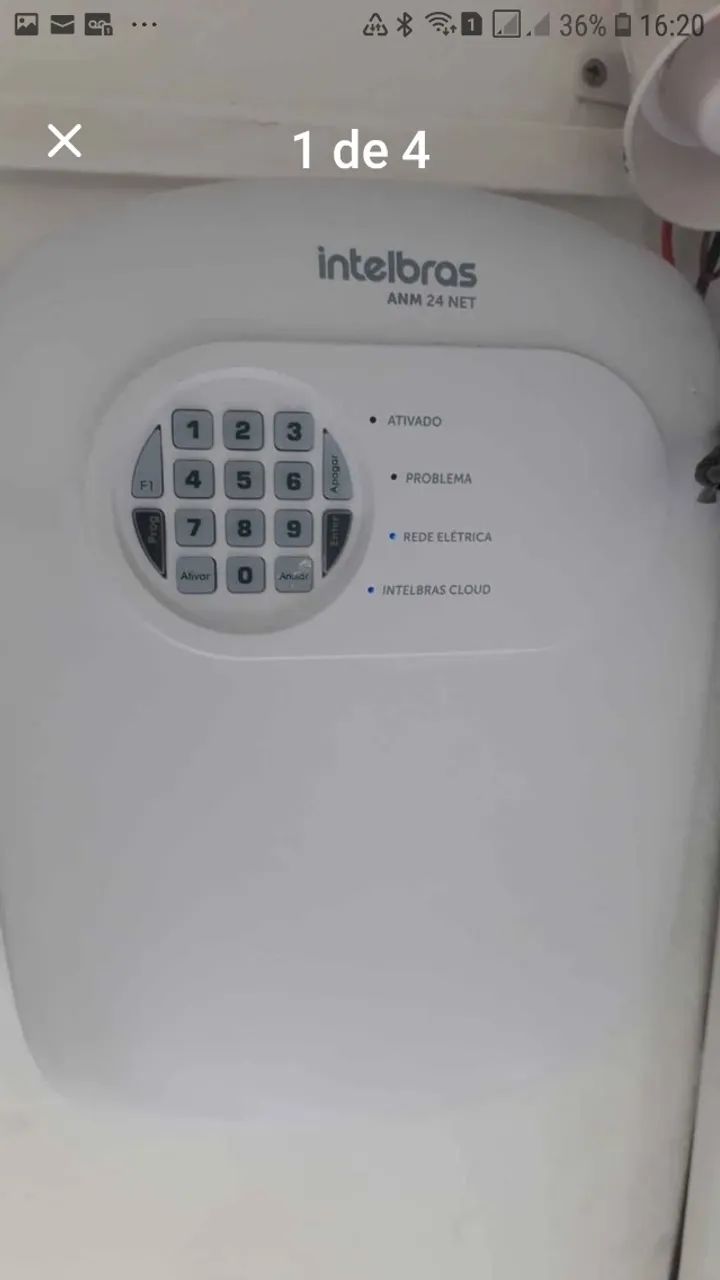 Alarme e trava elétrica