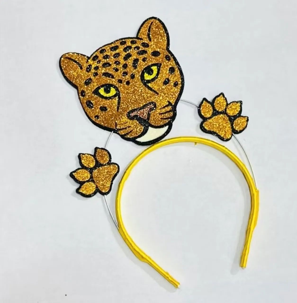 Tiara Carnaval Onça