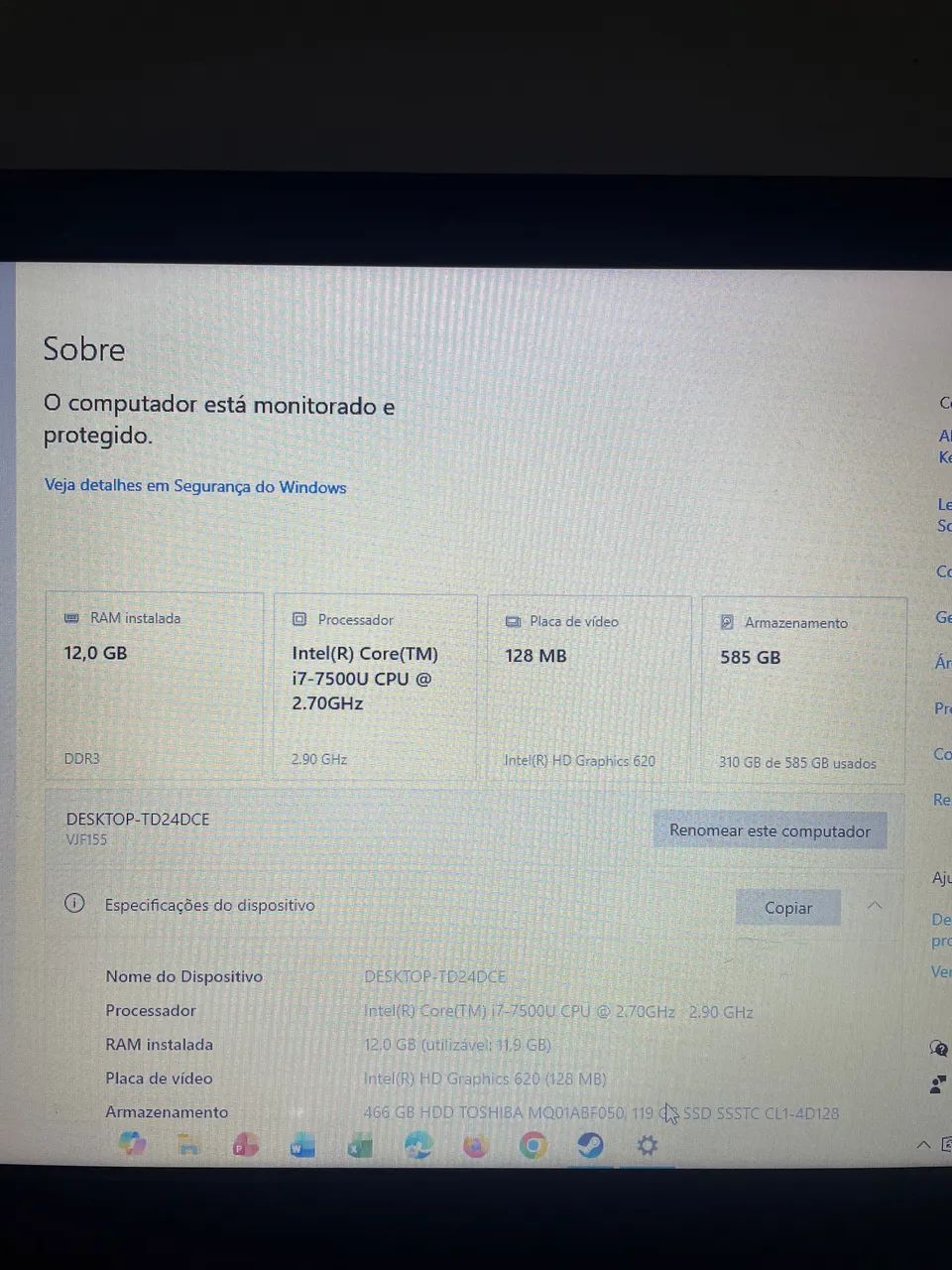 Notebook Sony Vaio i7 12GB RAM + SSD  - Foto 4