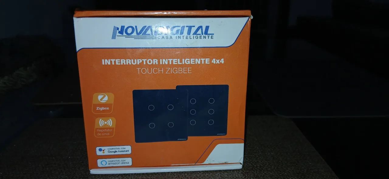 Interruptor 4 e 6 Botões Preto Touch Wi-fi Novadigital Tuya - Foto 3