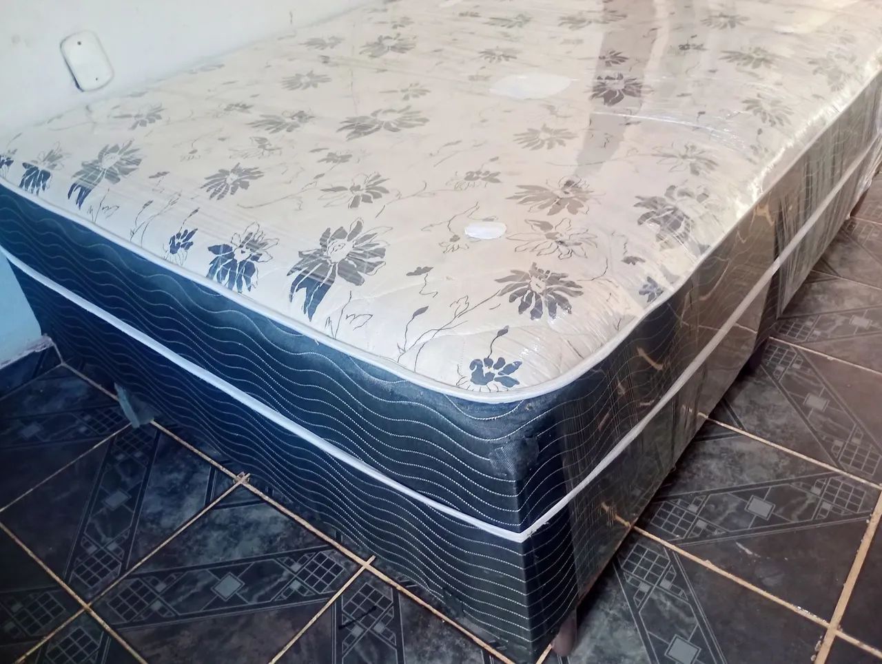 Cama Box Casal De Espuma Higenizada  - Foto 3