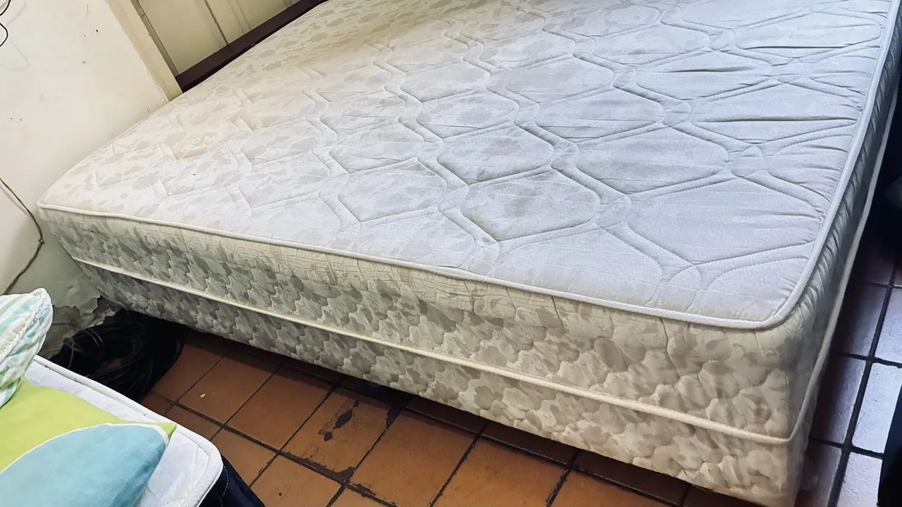 Cama box casal conjugada 