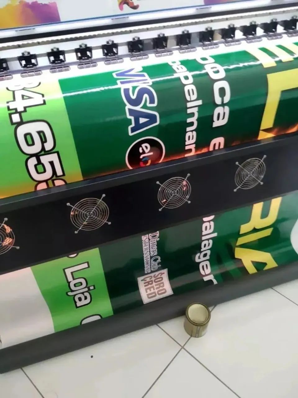 Alta Impressão de lona e Adesivo em geral 