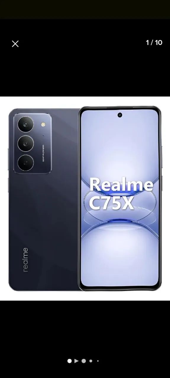 vendo um celular realme c75x novo único dono tirei ele na loja, vendendo pra resolver pro - Foto 2