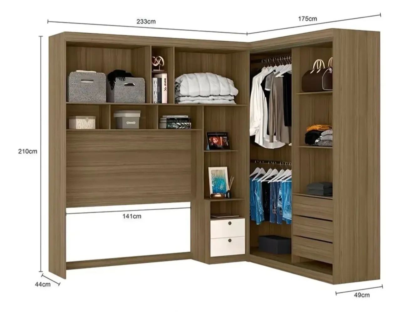 GUARDA ROUPA SONHO MEU  - Foto 4