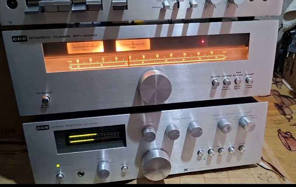 Amplificador tuner tape deck cce n gradiente polyvox  - Foto 4