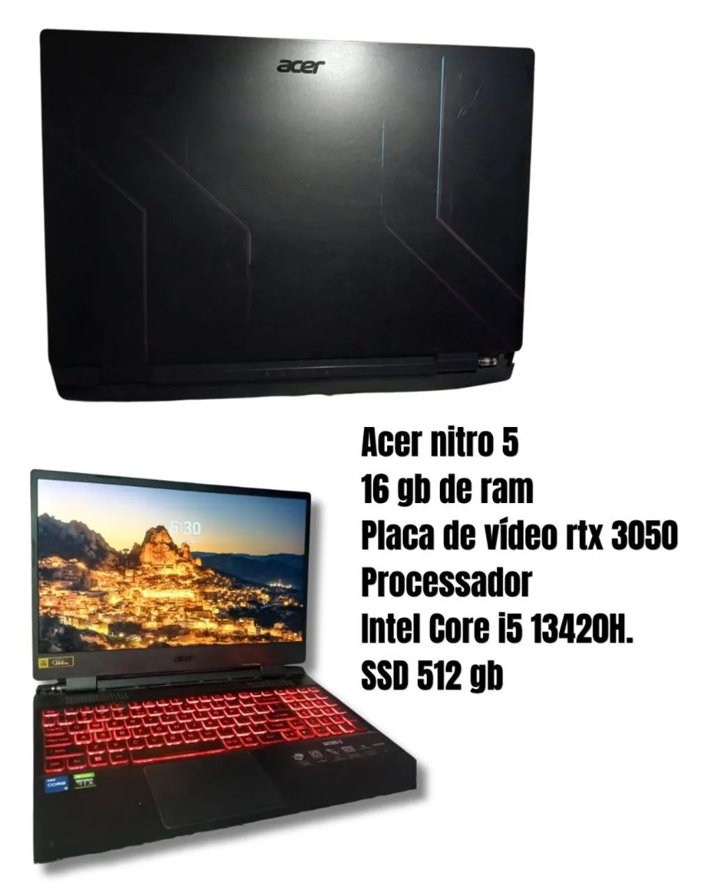NOTEBOOK GAMER - Acer Nitro 5