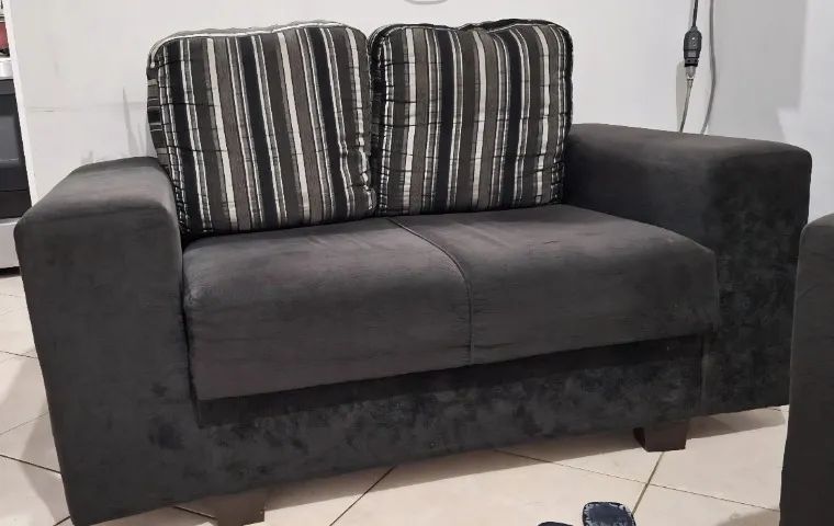 Sofá usado 2 lugares - Foto 3