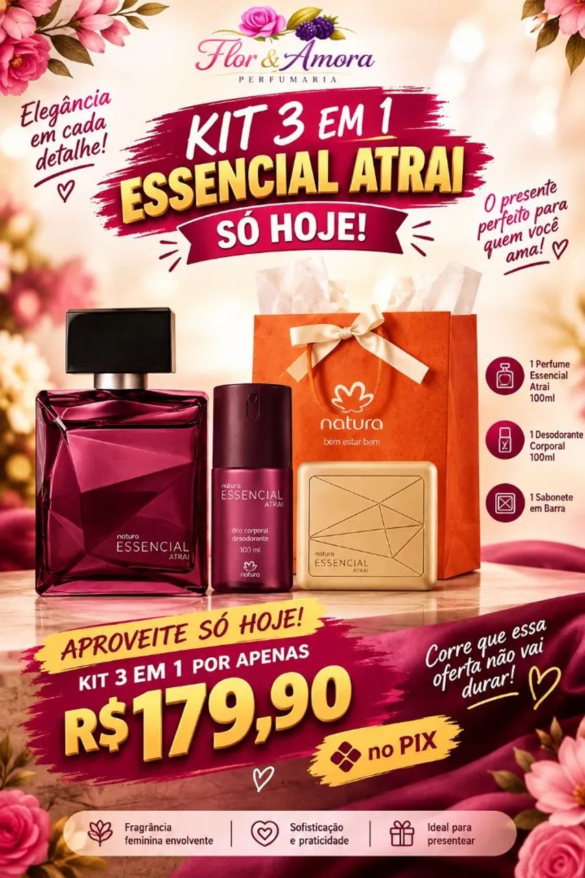Mega promoção, Essencial Atrai 3 em 1