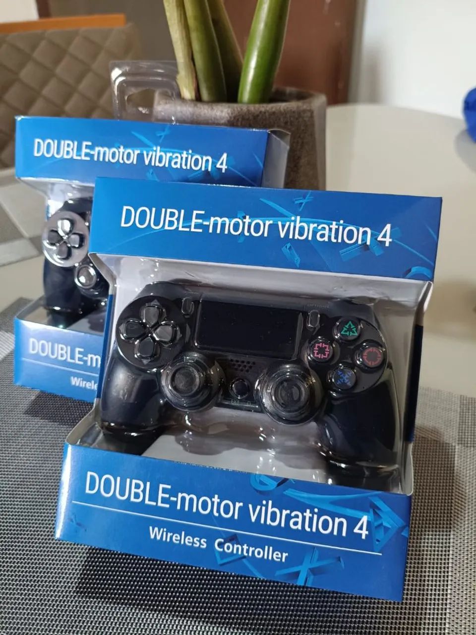 Controle ps4 compatível com Pc e tv 