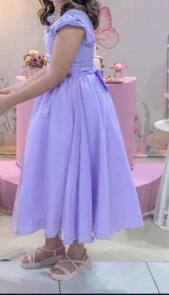 Vestido Infantil Lilás  - Foto 2