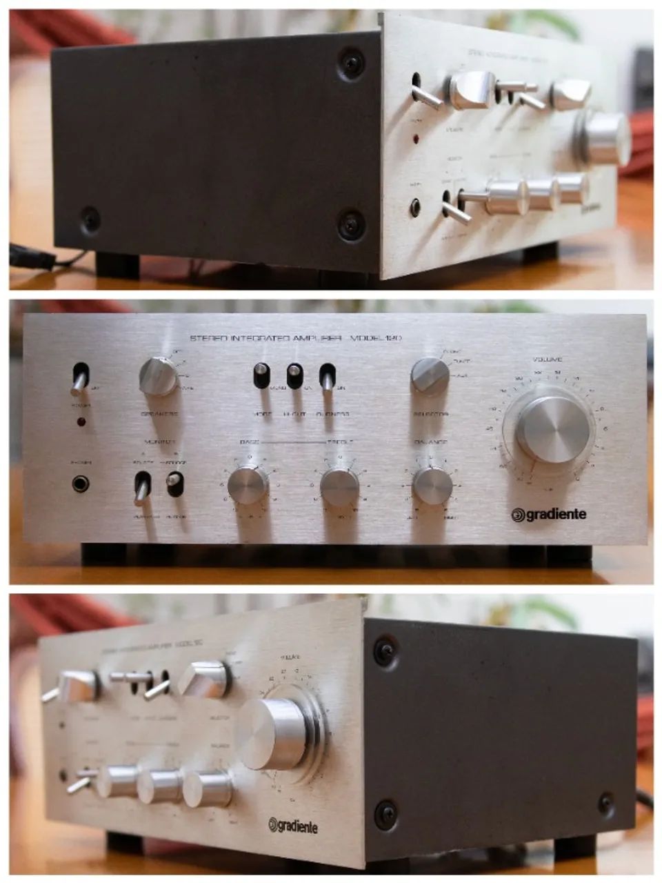 Amplificador Gradiente MODEL 120 (1979) - IMPECÁVEL E REVISADO! - Foto 3