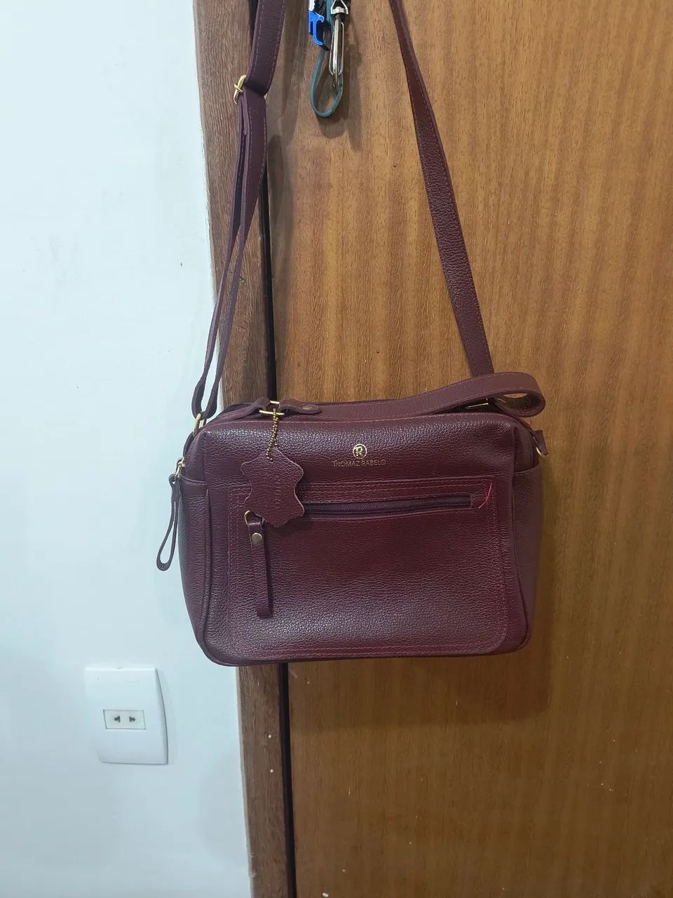 Bolsa de couro Thomas rabelo 