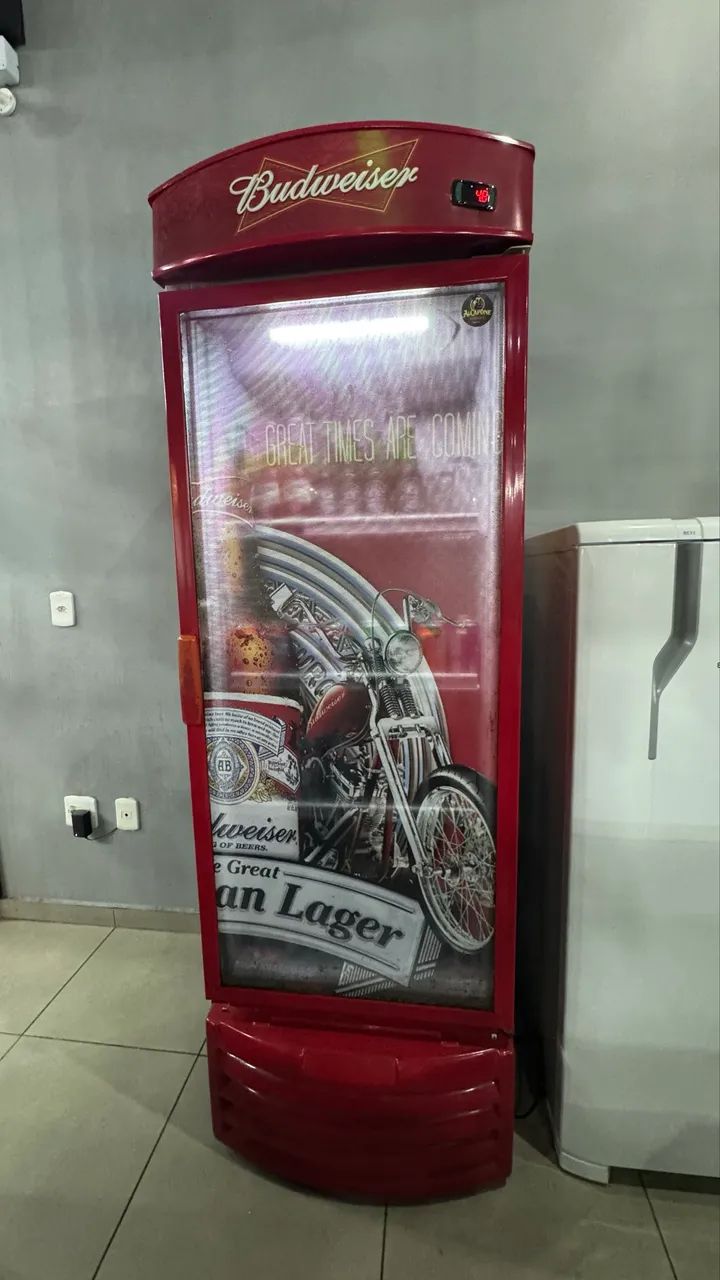 Refrigerador Expositor Vertical Porta de Vidro 