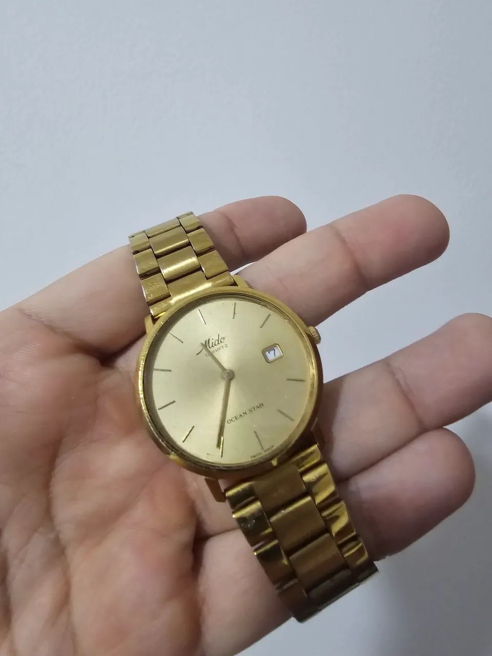 Relogio mido banhado a ouro18k - Acessórios - Jardim Cidade