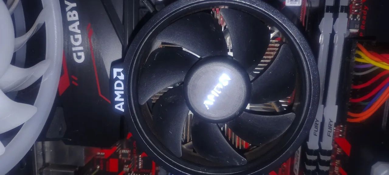 Vendo processador AMD Ryzen 5 4500 com Coller Box  - Foto 2