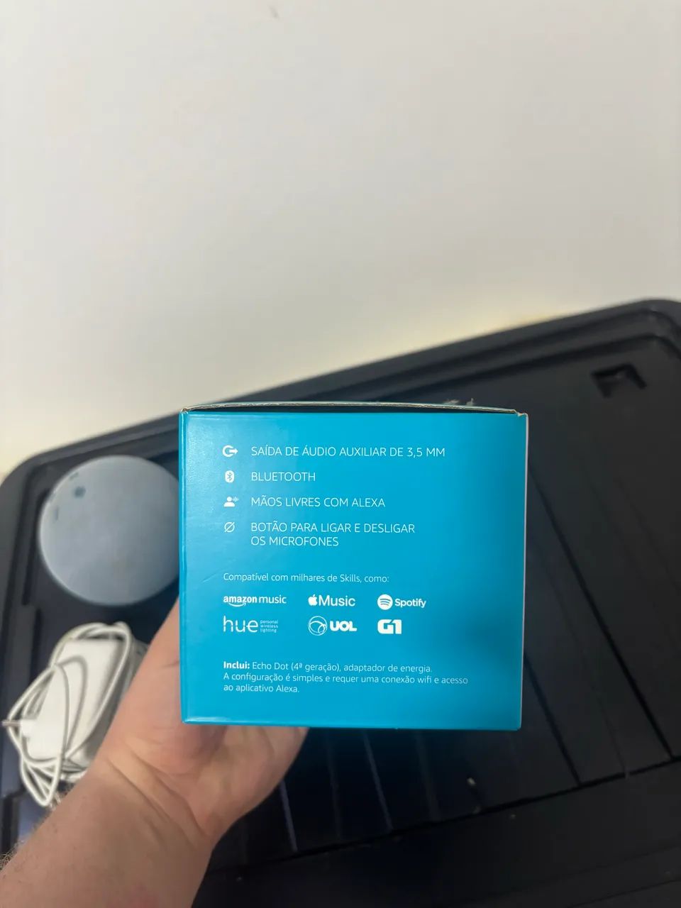 Echo Dot 4ª Geração (Alexa) - Excelente estado - Foto 3