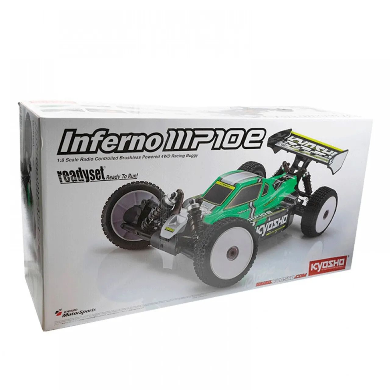 Automodelo Kyosho Inferno MP10e 1/8 buggy - Hobbies e coleções