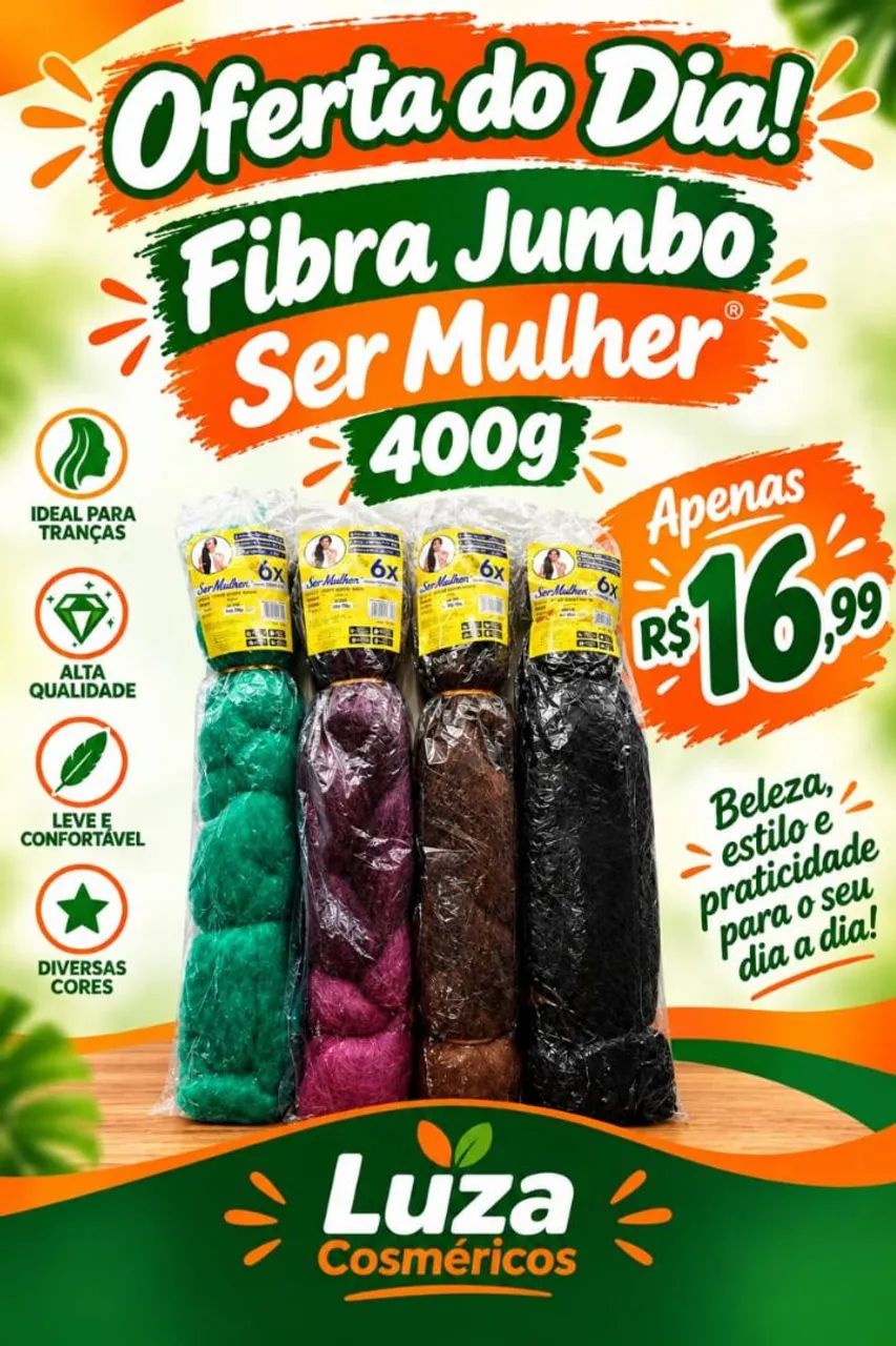 Fibra Jumbo Ser Mulher 400g