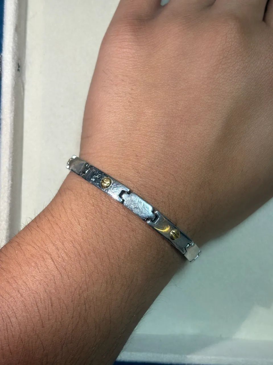 Pulseira de aço inoxidável  - Foto 2