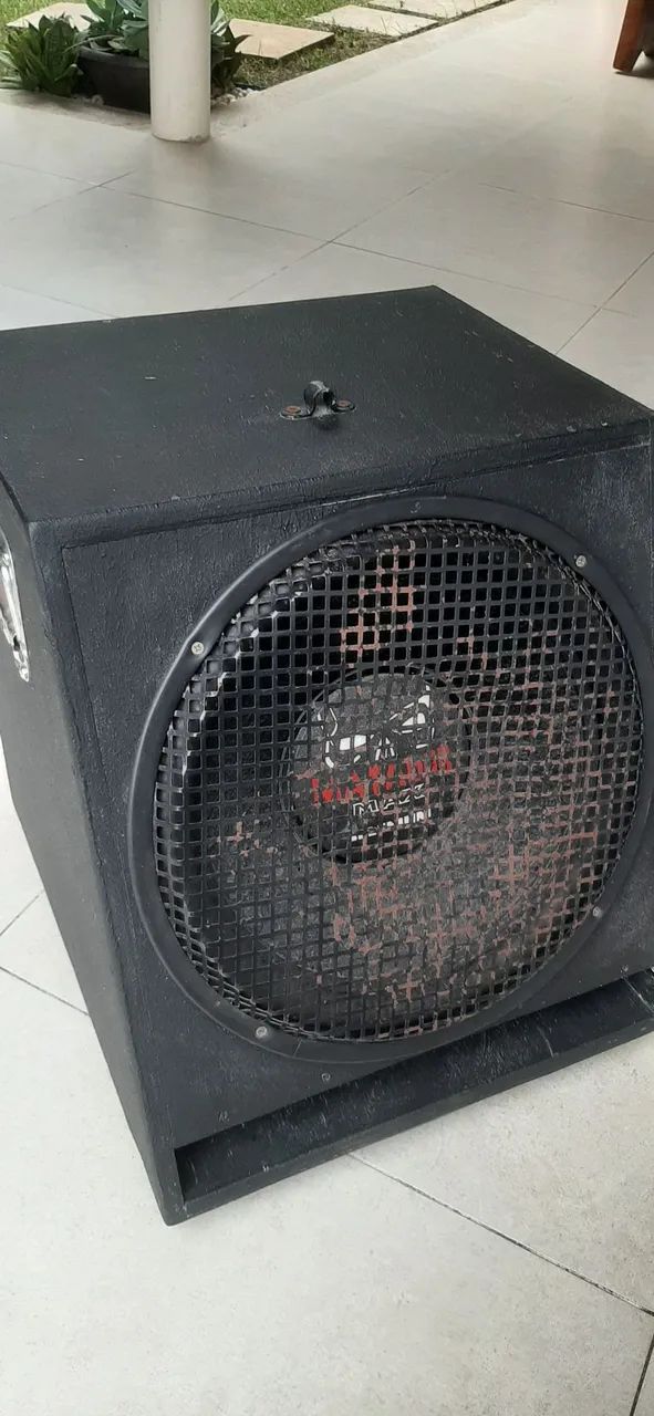 Caixa subwoofer 15 polegadas