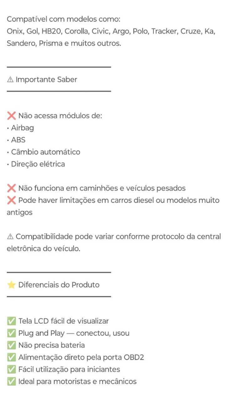 Scanner automotivo Obd2 - Foto 4