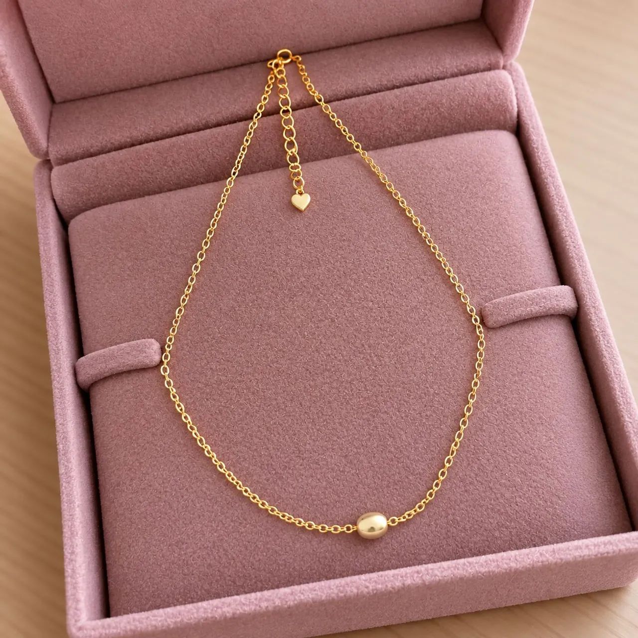 COLAR PINGENTE PÉROLA BANHADO A OURO 18K