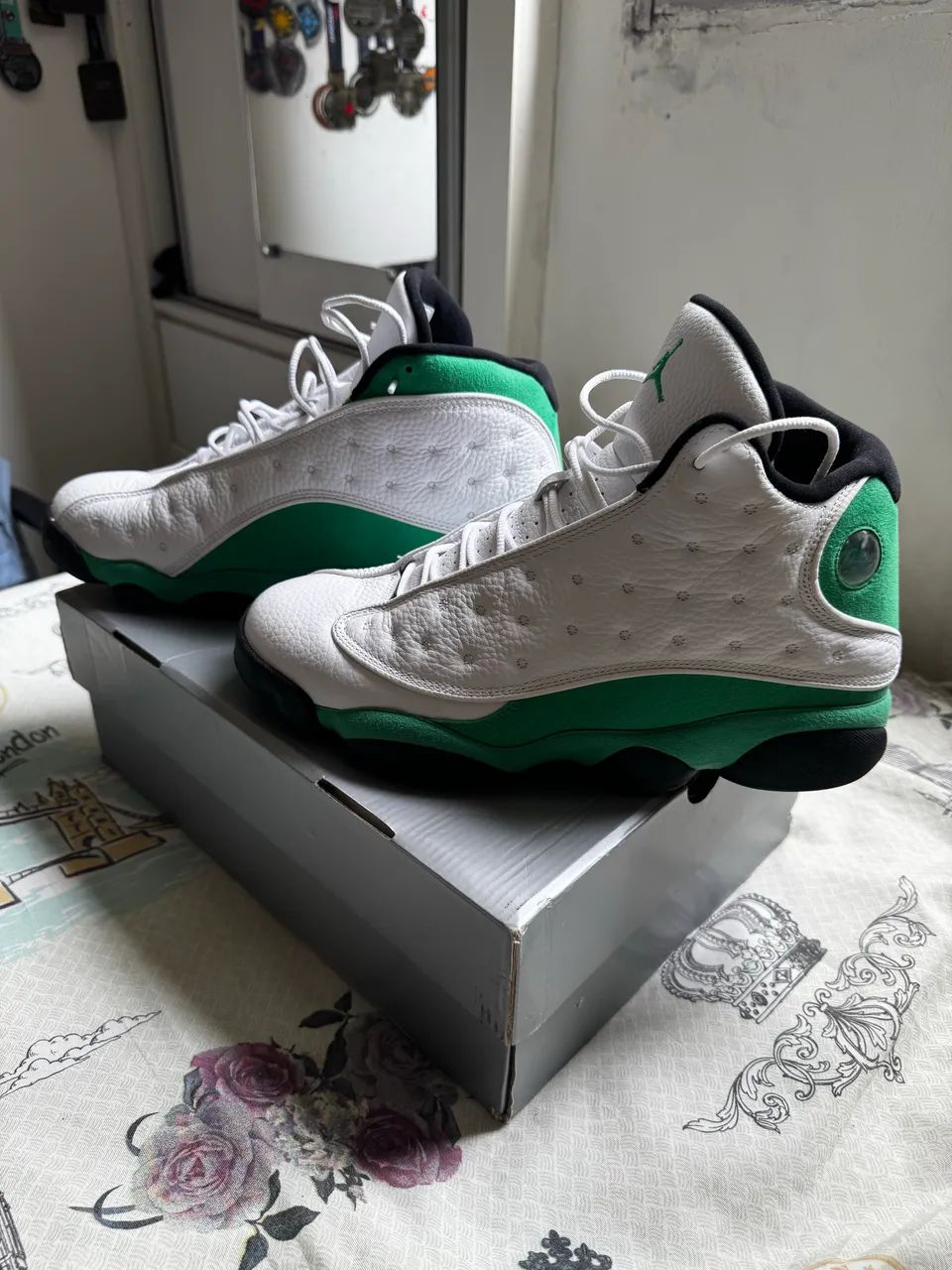 air jordan 13 lucky green