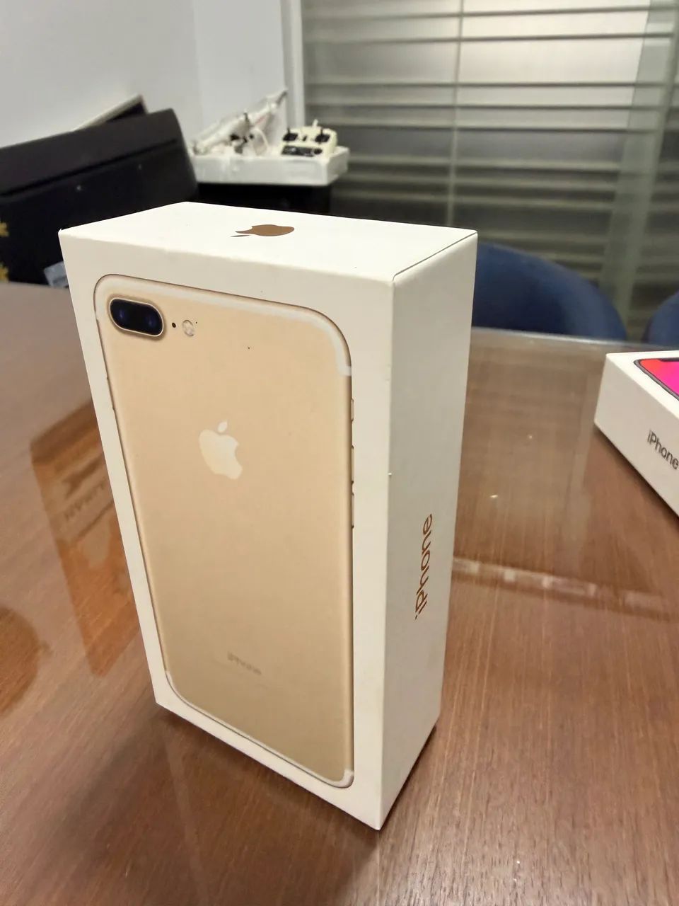 Caixa do IPhone 7 Plus