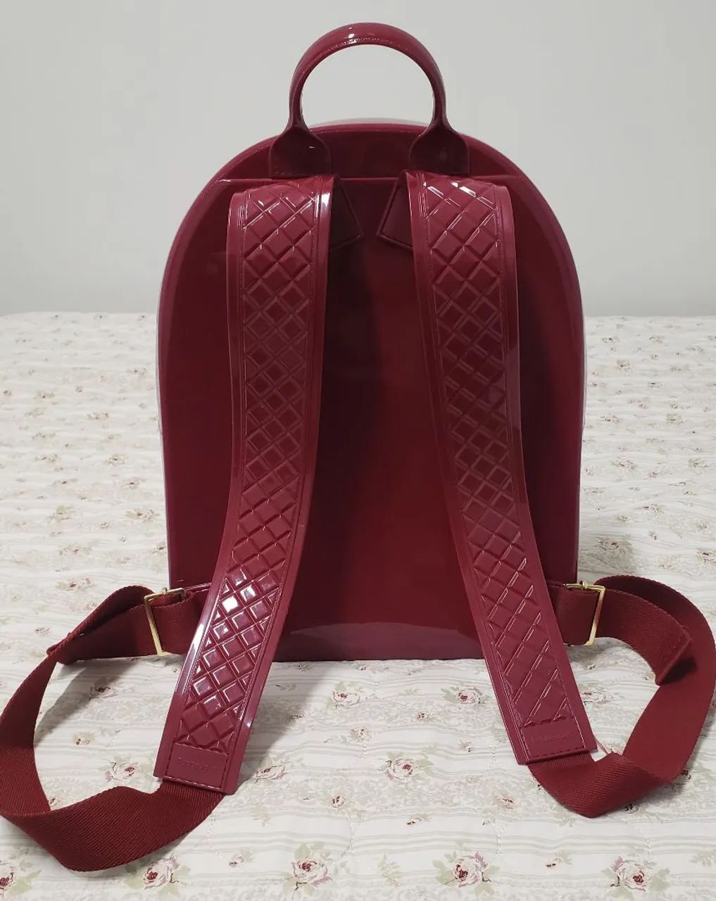 Mochila Petite Jolie Bordô - Foto 4