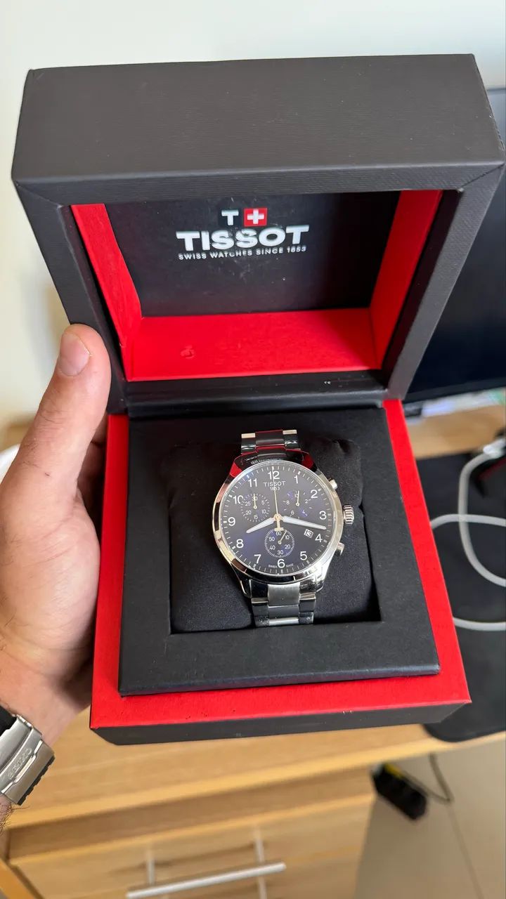 Relógio Tissot chrono XL AZUL Quartz - Foto 3