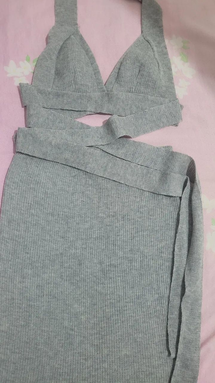 Conj saia e cropped  - Foto 4