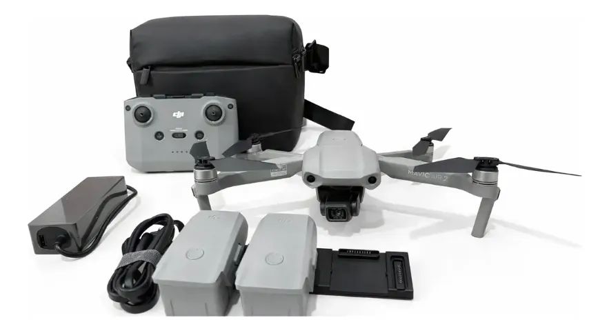 Drone Dji Mavic Air 2 Combo Fly More Cinza (Usado) - Foto 3