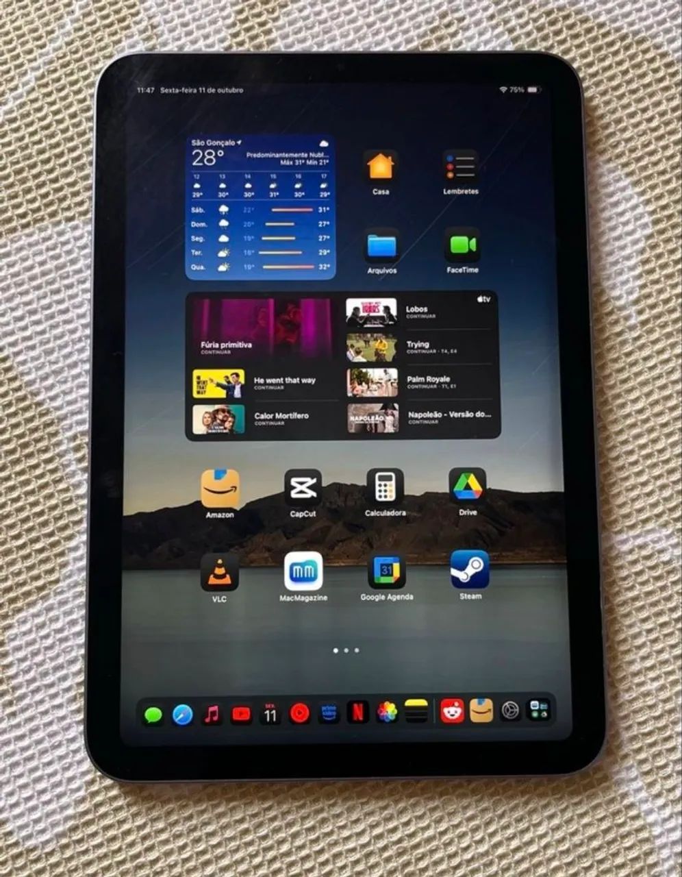 Apple iPad mini6 256GB スペースグレー Apple Ipad Mini (6ª Geração) 64gb - Cinza-espacial A2567 Cinza