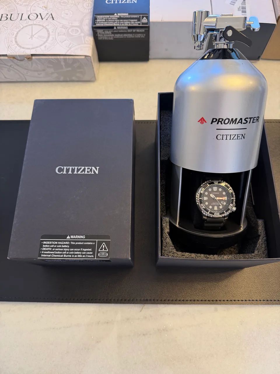 Relógio Citizen Promaster Eco Drive Com Cilindro Novo - Foto 3
