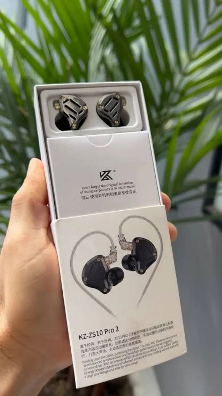 Fones Retorno de Palco Kz Zs10 Pro 2 Som Profissional  - Foto 3