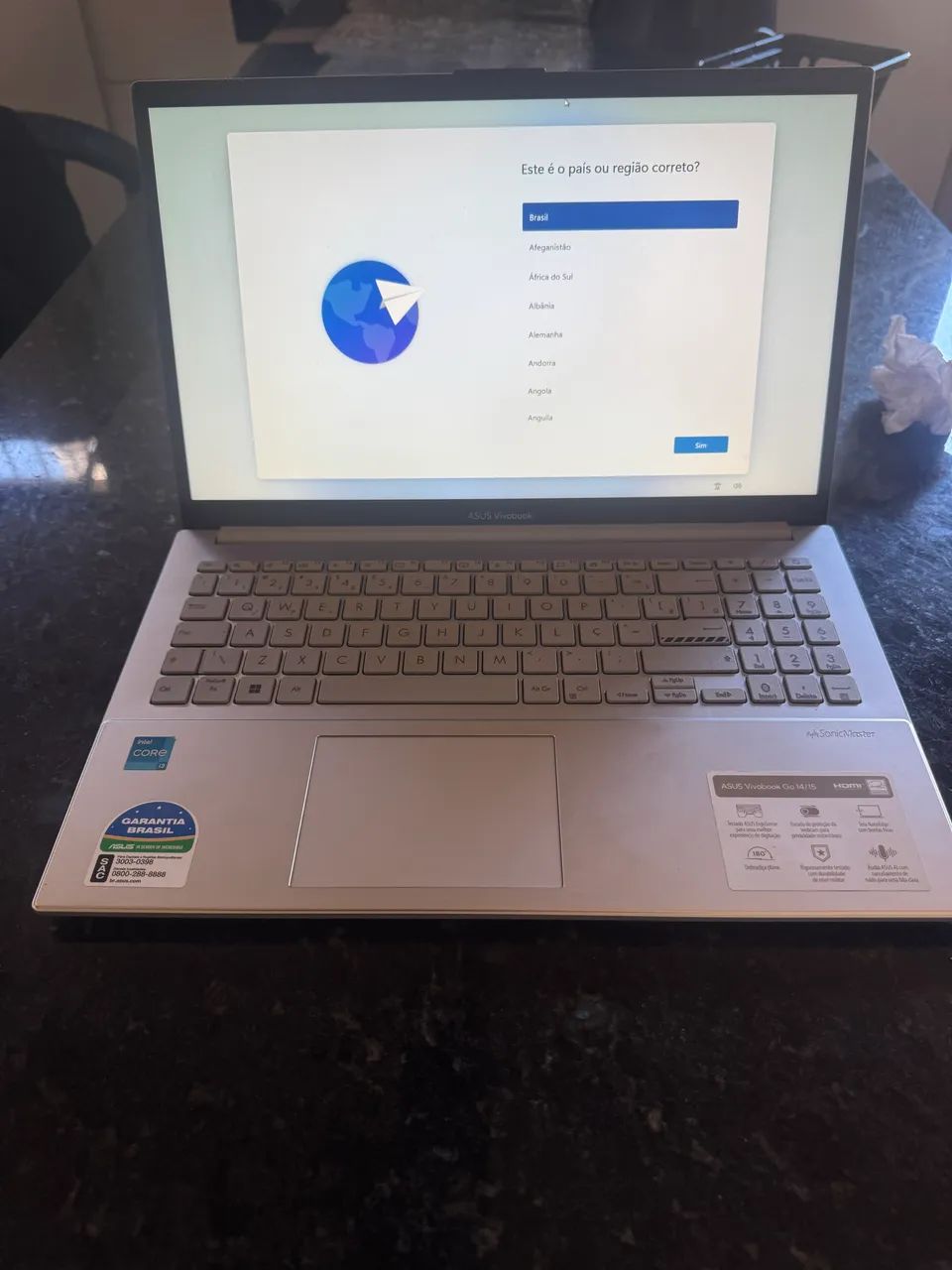 Vendo ASUS Vivobook go 15 em ótimo estado