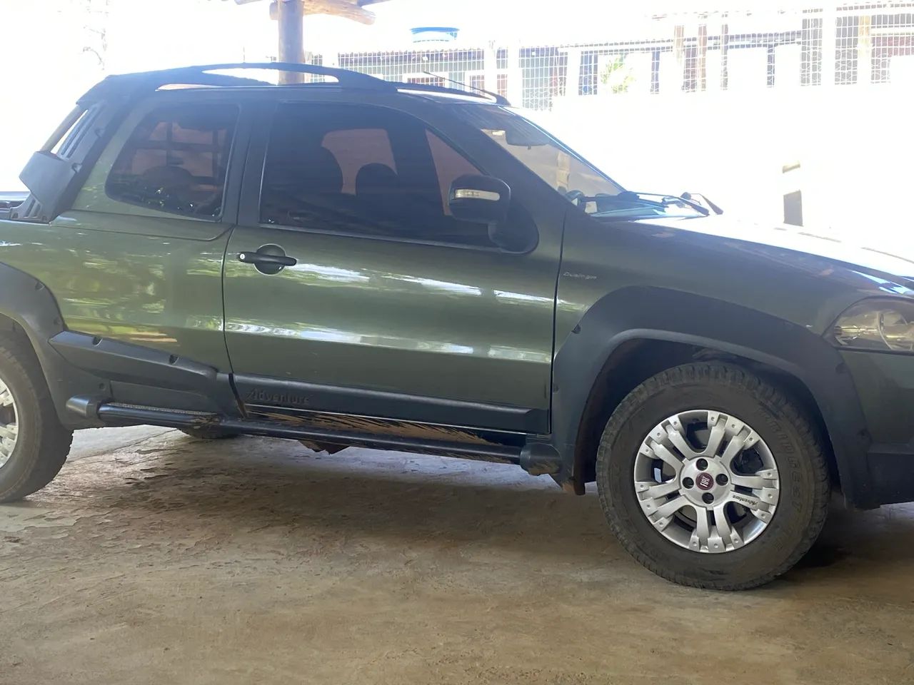 Fiat Strada Adv.1.8 16V Dualogic Flex CD 2012 - Foto 5