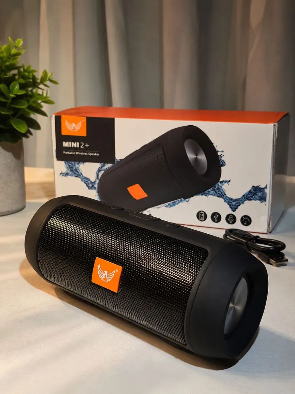 Caixinha de Som Bluetooth Mini 2+