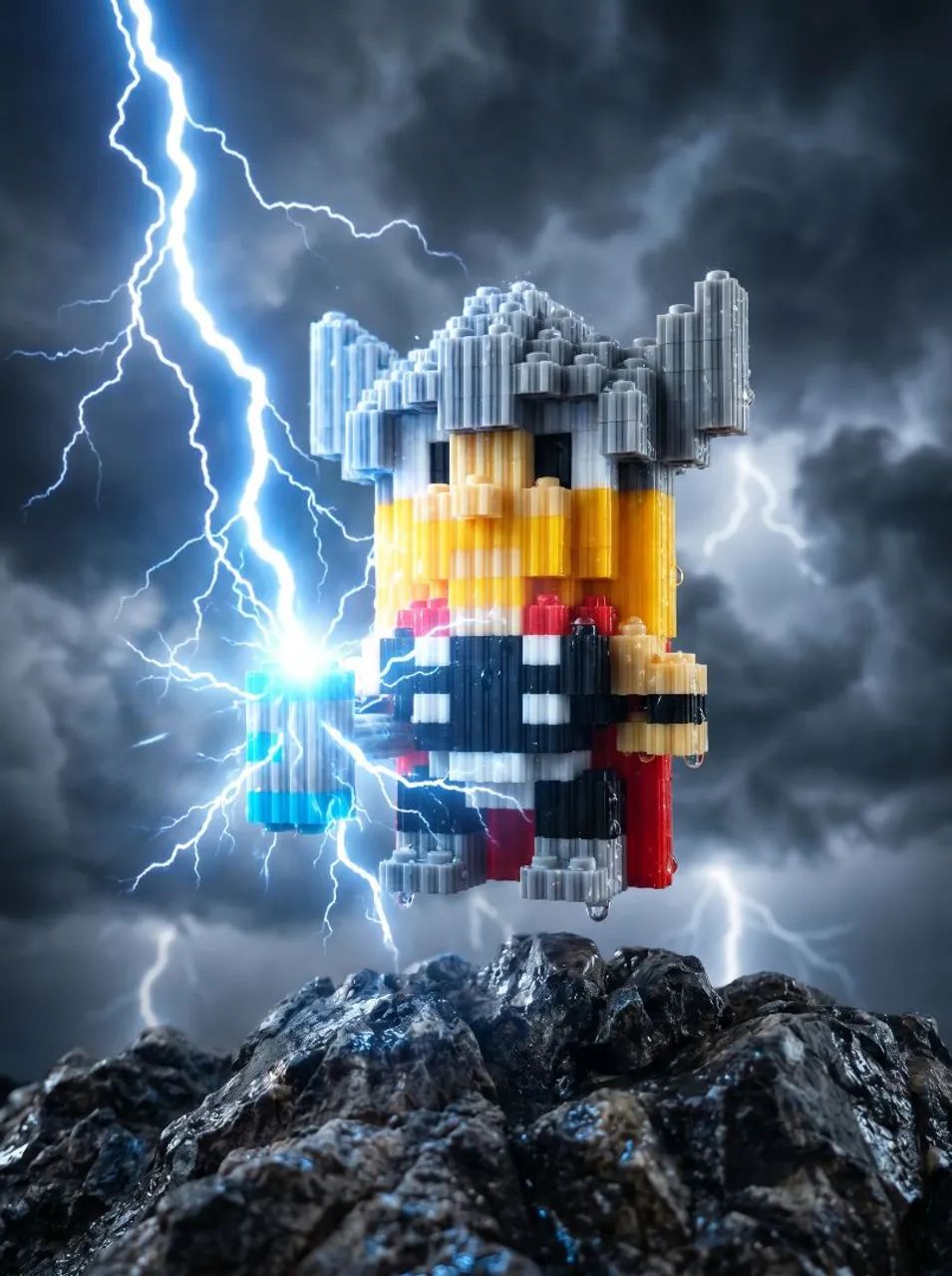 Boneco Blocos de Montar | Thor  - Foto 3