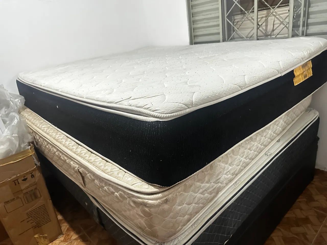 Cama box mas colchão Queen  - Foto 4