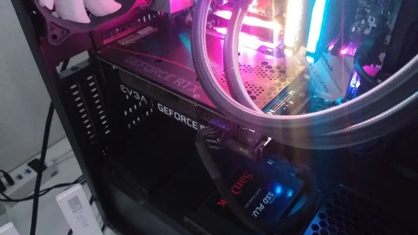 Placa de Video RTX 3060 12g Modelo EVGA Aceito Troca - Foto 3