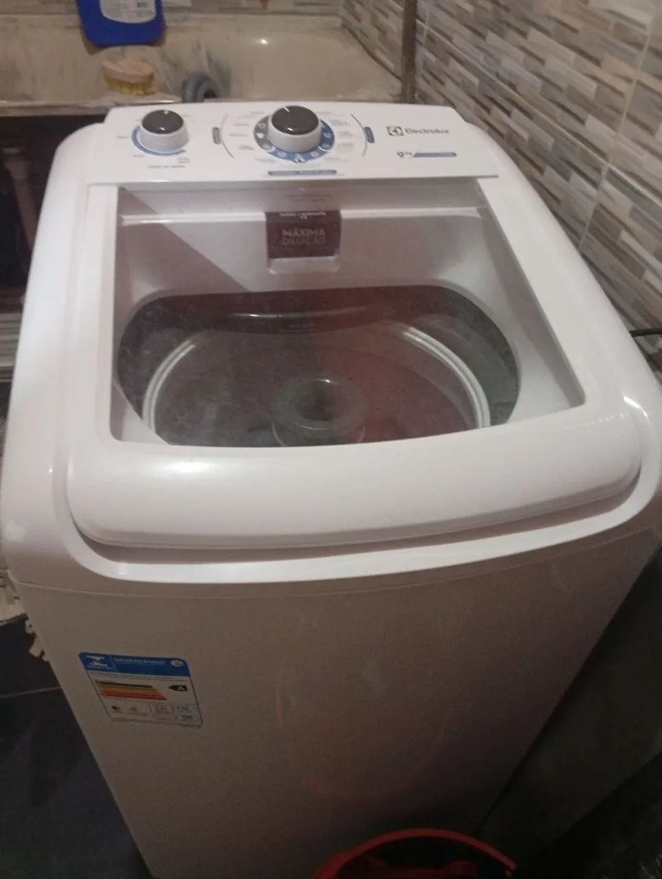 Máquina de lavar roupa nova 